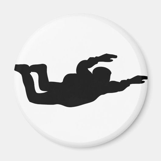 Aimant icône skydiver (Devant)