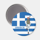 Aimant Icône Tsolias (Recto/Verso)