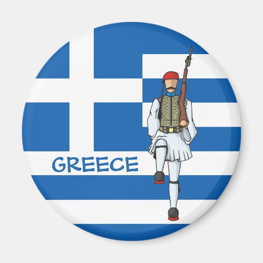 Aimant Icône Tsolias (Devant)