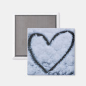 Aimant Icy Heart (Recto/Verso)