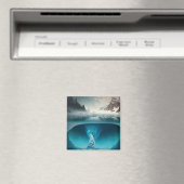 Aimant Icy Mountain View (In Situ (Lave-vaisselle))