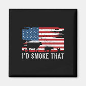 Aimant Id Fumer ce barbecue 1 (Devant)