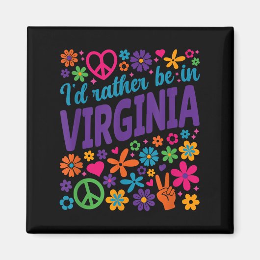 Aimant I'd Rather Be In Virginia (Devant)