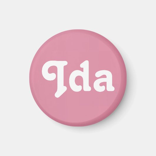Aimant Ida d'aimant (Devant)