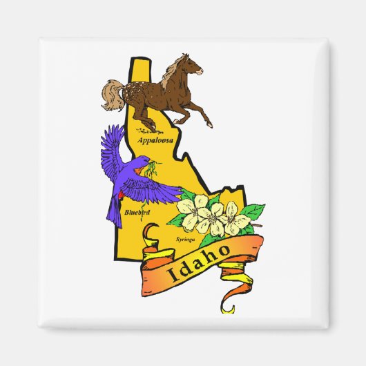 Aimant Idaho (Devant)