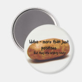 Aimant Idaho - plus que juste des pommes de terre, Mais.. (Recto/Verso)