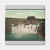 Aimant Idaho. Shoshone Falls rare Photochrom (Devant)