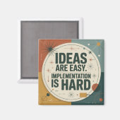 Aimant Ideas Are Easy. Implementation Is Hard (Recto/Verso)