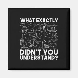 Aimant Idée cadeau scientifique drôle physicien maths phy