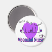 Aimant Idées Cadeau Nécessaire Infirmière - Conception un (Recto/Verso)