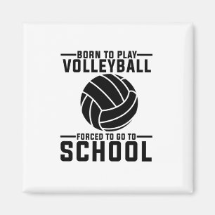 Aimant Idées cadeaux de volley-ball   Équipe du joueur 