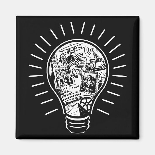 Aimant Idées géniales (Devant)