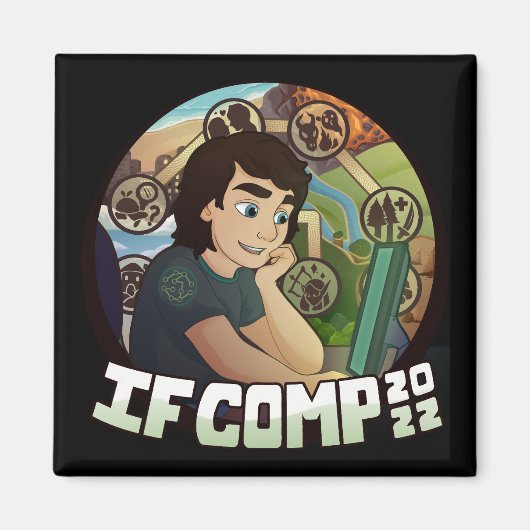 Aimant IFComp 2022 (Devant)