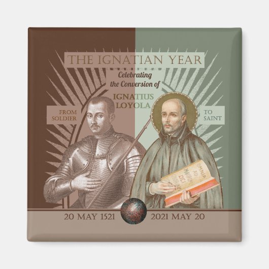 Aimant Ignatius Loyola : Du Soldat À Saint (SAE 004) (Devant)