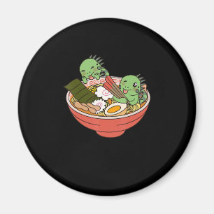 Aimant Iguana Kawaii Ramen Amusant Cadeau pour animaux do