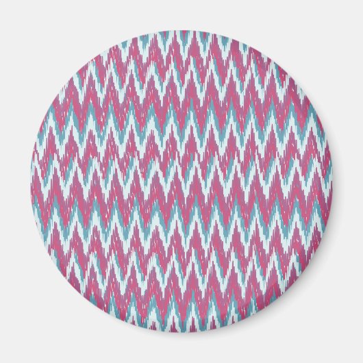 Aimant ikat zigzag, effet12.ai (Devant)