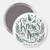 Aimant Il connaît mon nom (Recto/Verso)