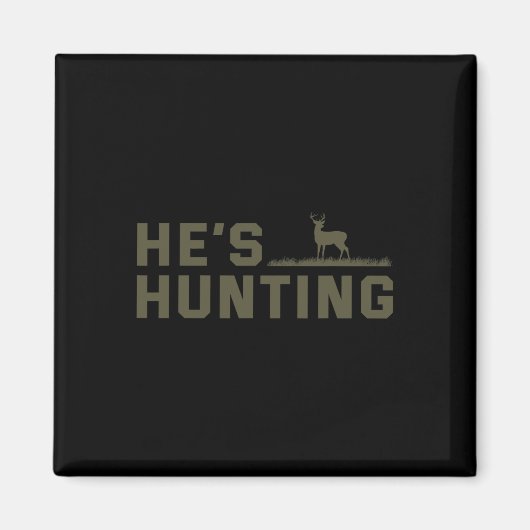 Aimant Il est à la chasse (Devant)