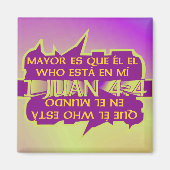 Aimant Il est plus grand que lui, en particulier je Carré (Devant)