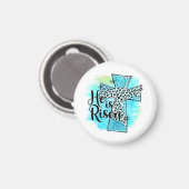 Aimant Il est ressuscité à travers Pâques (Recto/Verso)