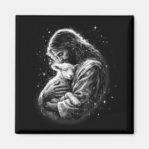 Aimant Il Est Ressuscité Joyeuse Fête De Pâques Jésus Mou