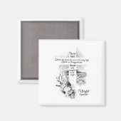 Aimant Il Est Ressuscité Vintage Pâques Chrétiennes (Recto/Verso)