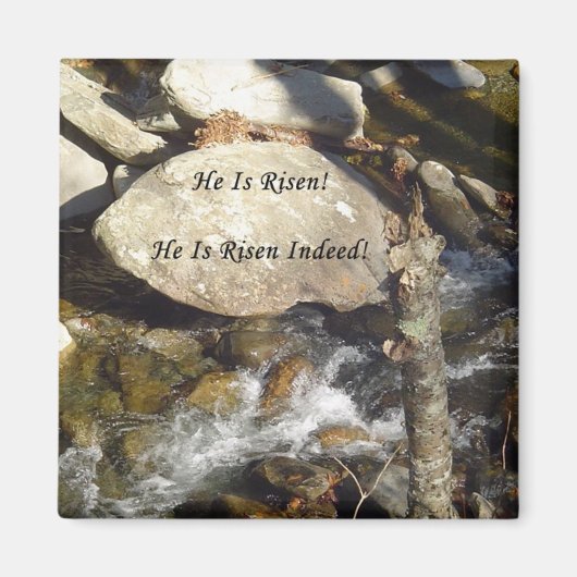 Aimant Il est Risen Stream (Devant)