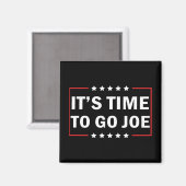 Aimant Il est temps d'aller Joe (Recto/Verso)