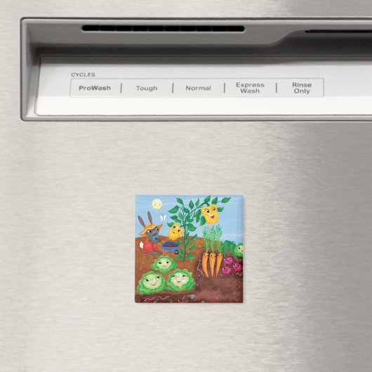 Aimant Il Est Temps De Compter Le Jardin (In Situ (Lave-vaisselle))