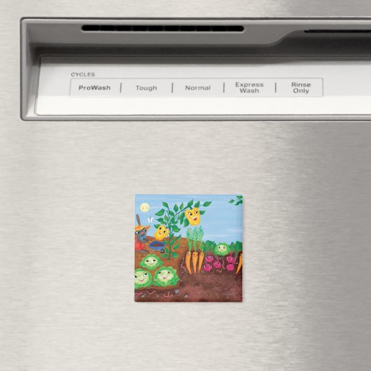 Aimant Il Est Temps De Compter Le Jardin (In Situ (Lave-vaisselle))