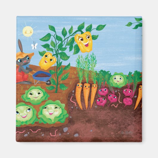 Aimant Il Est Temps De Compter Le Jardin (Devant)