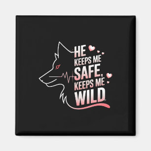 Aimant Il me garde en sécurité Elle me garde Amoureux d'a