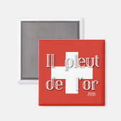 Aimant Il pleut de l'or (Recto/Verso)