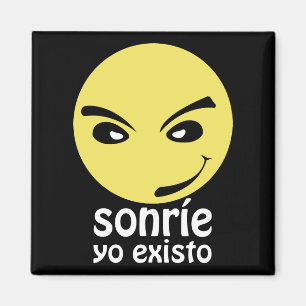 Aimant Il sourit, j'existe