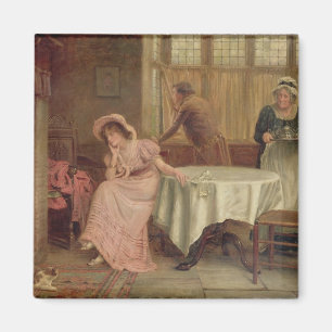 Aimant "Il viennent ?" (huile sur la toile)