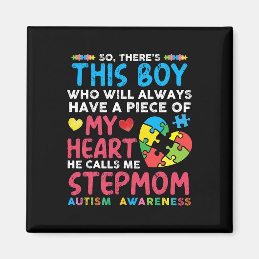 Aimant Il y a ce garçon qu'il m'appelle Stepmere Autism A (Devant)