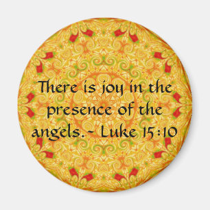 Aimant Il y a joie en présence des anges. - Luc