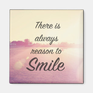 Aimant Il y a toujours raison de sourire