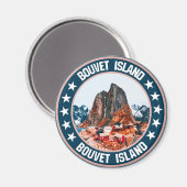 Aimant Île Bouvet (Recto/Verso)