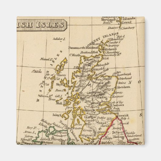 Aimant Île britannique (Devant)