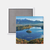 Aimant Île de Bled, Slovénie, pittoresque (Recto/Verso)