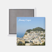Aimant île de Capri en Italie (Recto/Verso)