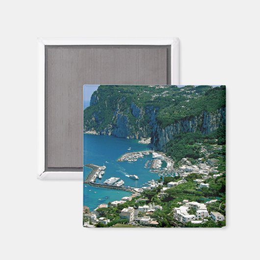 Aimant Île de Capri, Italie (Recto/Verso)