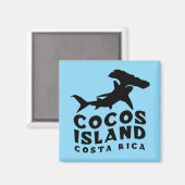 Aimant Île de Cocos de requin marmerhead (Recto/Verso)