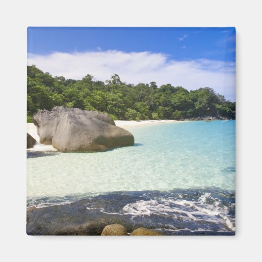 Aimant Île de Ko Miang, îles Simil sur la mer d'Andam, (Devant)