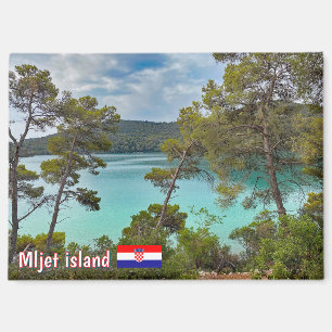 Aimant Île de Mljet en Croatie, voyage