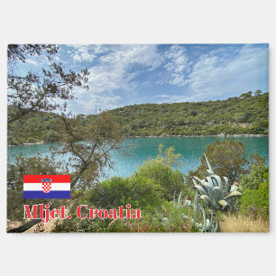 Aimant Île de Mljet en Croatie, voyage