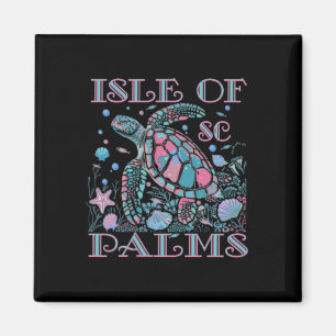 Aimant Île de Palms Sc Amoureux des Tortues Souvenir de P