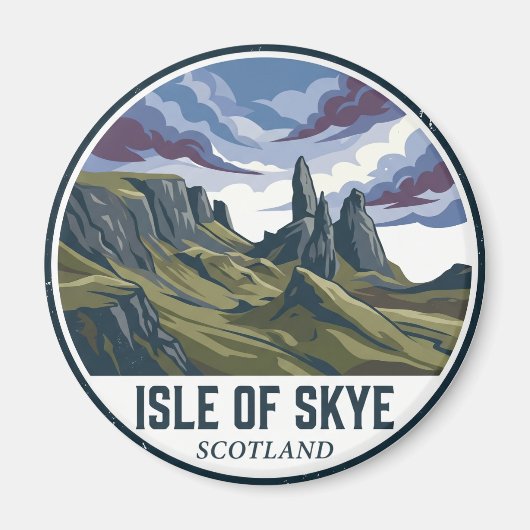 Aimant Île de Skye Écosse (Devant)