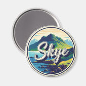 Aimant Île de Skye Hébrides Écosse Voyage (Recto/Verso)